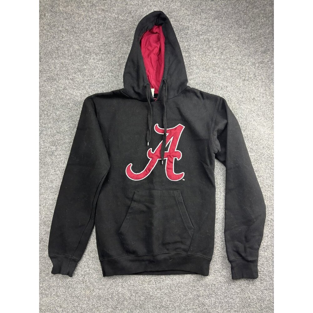 Alabama Crimson Tide Hoodie‎ Mens Small NCAA Football Pullover Old Varsity